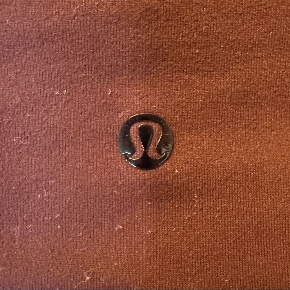 LULULEMON High Times Mesh Capri Leggings Burgundy Women’s Size 6 - Picture 7 of 7